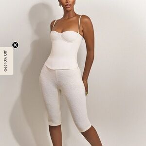 Mars The Label White Corest NWOT Size UK 6